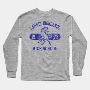 LAUREL HIGHLANDS CLASS OF '77 BLU Long Sleeve T-Shirt